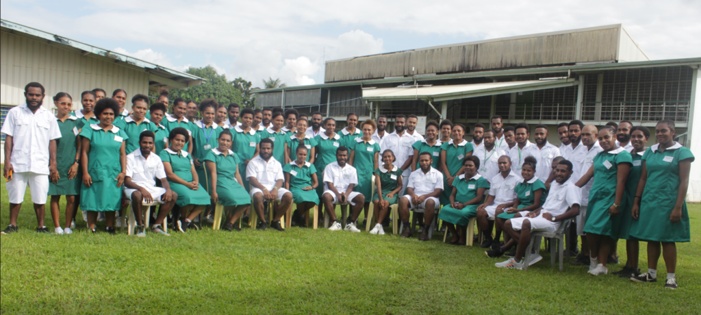 Diploma in General Nursing, first year students.
